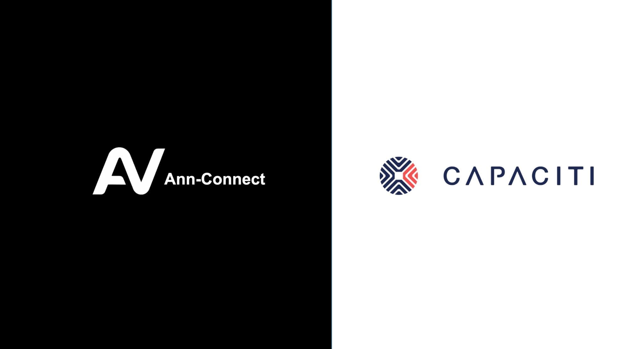 Ann-Connect and CAPACITI logos side by side
