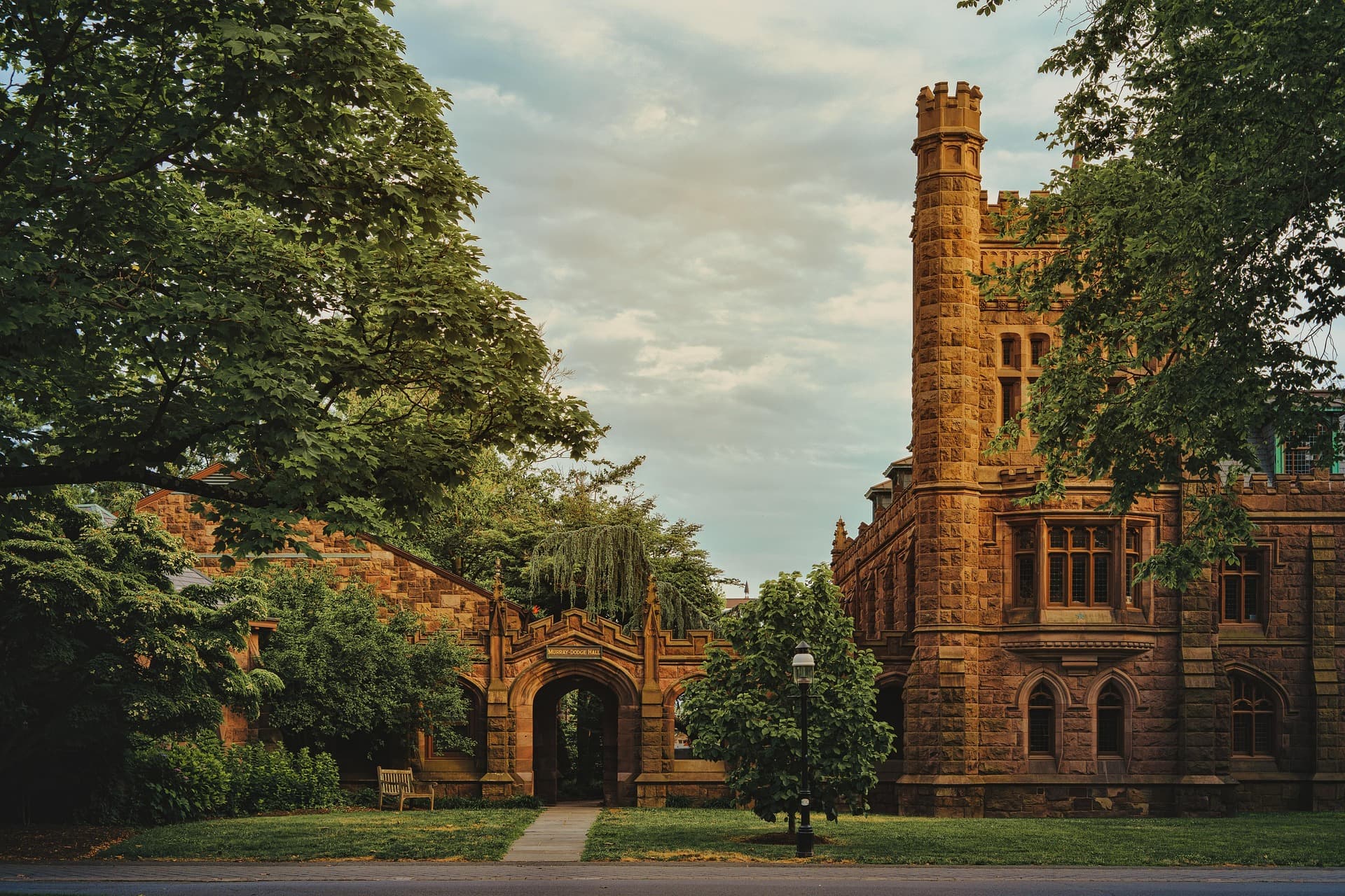A university campus building